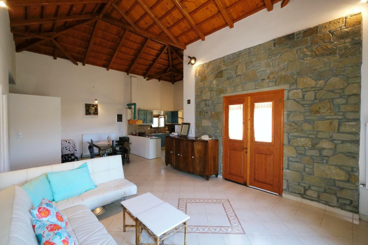 Stone House Of Panos Villa Kornos Eksteriør billede